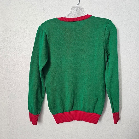 Super Mario Boys Ugly Christmas Sweater Size Large - Picture 3 of 4